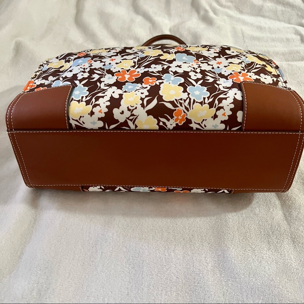 Tory Burch Ella Tote Mini “Lucky Meadow” - Picture 3 of 7